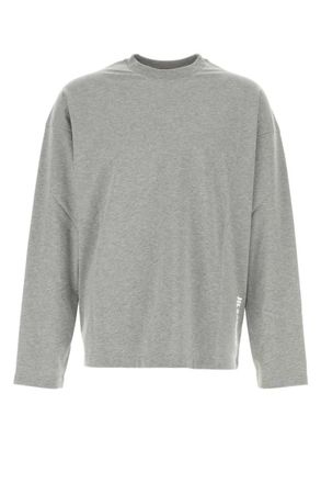 Jil Sander Grey Crew Neck T-Shirts