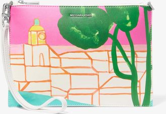 Michael Kors X Christina Zimpel Jet Set Extra-Large Convertible Wristlet
