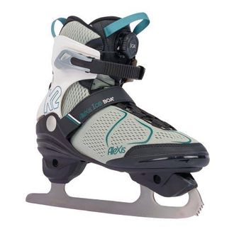 K2 Alexis Ice Boa Womens Figure Blade Ice Skates in Gray/blue at Nordstrom, Size 4