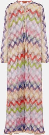 Missoni Caftano a zig-zag con lamé