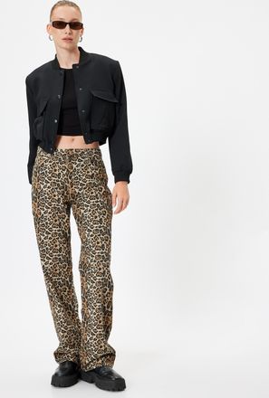 Koton BROEKEN Normale taille Recht Broek