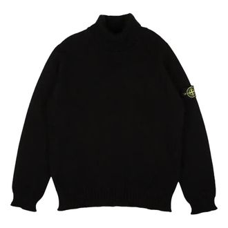 Stone Island Turtleneck Sweater Black 7715505A2-V0029