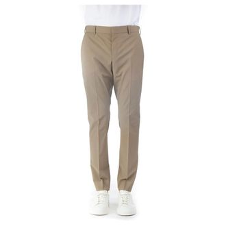 Pantaloni Torino Slim-fit Trousers - male - PT Torino - Slim-fit Trousers - Brown - M - Trousers