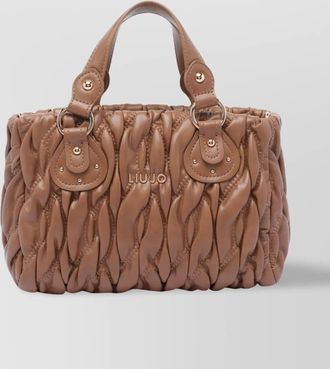 Liu Jo woven texture tote bag
