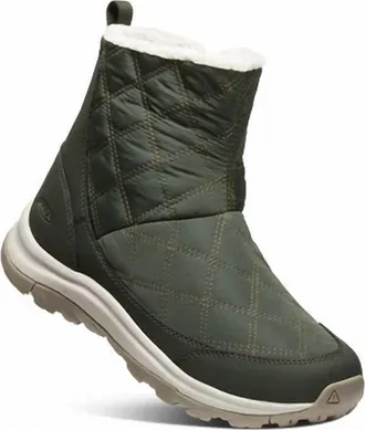 Keen Womens Terradora Ii Wintery Pull-On Wp Boot In Dark Olive