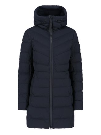 Canada Goose Black Clair Quilted Aira Fabric Coat