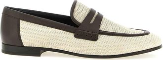 Brunello Cucinelli Raffia Loafers