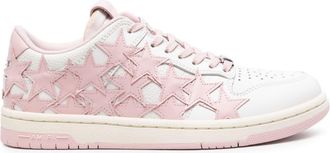 Amiri Stars Low leather sneakers - women - Calf Leather/Rubber/Fabric/Fabric - 35 - White
