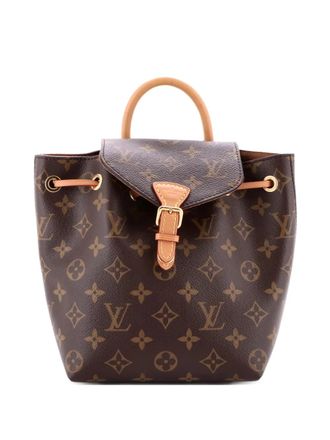 Louis Vuitton Montsouris NM Monogram Canvas BB backpack - Marrone