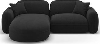 CXL by Christian Lacroix 3-Sitzer Designer Ecksofa Lucien mit Eckteil links - Samtbezug Bubble