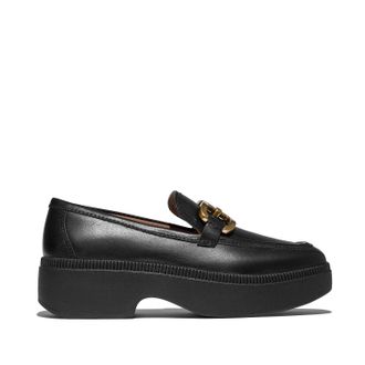 FitFlop Fitflop Womens F-Luma Square-Chain Loafer