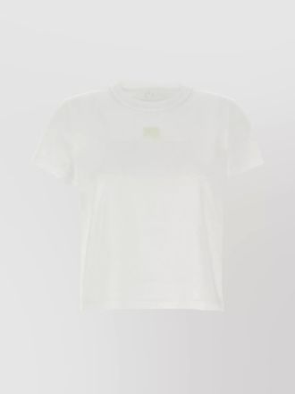 Alexander Wang cotton logo-print cropped t-shirt