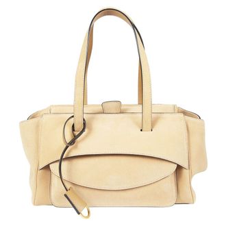 Hidesins Handbags, female, Beige, Size: ONE SIZE Basset Bauletto