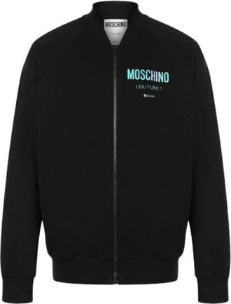 Moschino Felpa - Heren - Bomber jackets - Zwart - S - Jassen