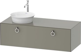 Duravit Duravit - Tulip Blanco, Mueble De Ba&ntilde;o Colgado En La Pared, Ancho