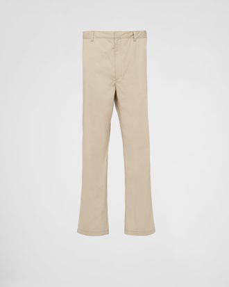 Prada Stretch poplin pants