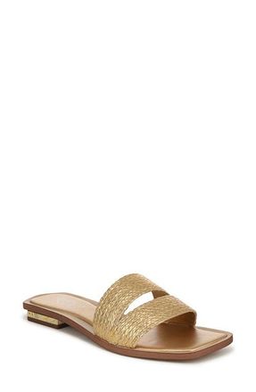 Franco Sarto Emilana Slide Sandal in Ocra Gold at Nordstrom, Size 6.5