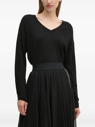 Joseph Ribkoff Maglione con scollo a V - Nero