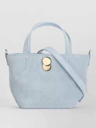 Fabiana Filippi suede shoulder bag eclissi detail