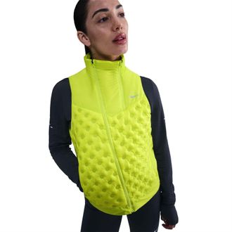 Nike Womens Gilet in Cyber - Green - Size 14 UK