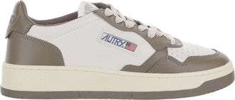 Autry Medalist Low Color-Block Leather Sneakers