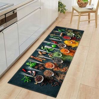 OEM Alfombrilla De Cocina, Alfombrilla Para Platos Y Especias Para Colocar Frente Al Fregadero, Alfombrilla De Ba&ntilde;o C&oacute;moda, Lavable, Felpudo, Alfombrilla 