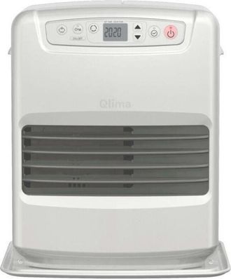 Qlima Estufa De Petr&oacute;leo Electr&oacute;nica Qlima Sre 3231c2 3,1 Kw Para Volumen 120 M&sup3;/48 M&sup2;, Sistema Antiolor, Regulaci&oacute;n De Temperatura, Gris/plateado