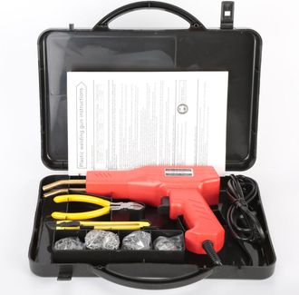 OEM M&aacute;quina De Soldadura De Pl&aacute;stico De 50 W Y 220 V, Con 200 Grapadoras T&eacute;rmicas, Kit De Reparaci&oacute;n De Soldadura De Pl&aacute;stico Para Reparaci&oacute;n De Parachoqu