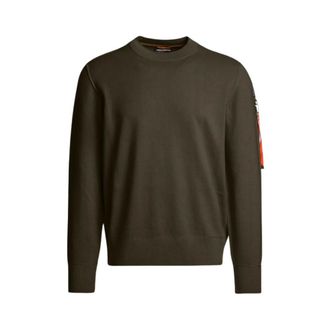 Parajumpers Basic Braw Crewneck Sweater - Heren - Truien - Groen - Maat: XS Katoen
