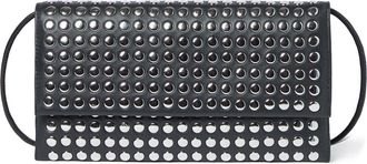 Loeffler Randall Charlee Flap Clutch in Black/Silver at Nordstrom Rack