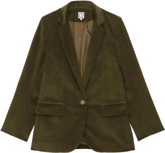 Ines De La Fressange Giacca sartoriale Bruna - - Jackets - Donna - Verde - L