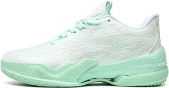 Generic Mens Mid Top Basketball Shoes Anti Slip Wear-Resistant Indoor Outdoor Leisure Sports Running Boots Walking Shoes(Green,3.5 UK)