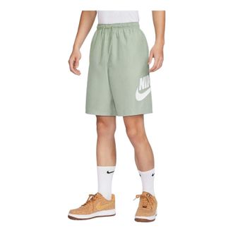 Nike Club Woven Shorts Asia Sizing Green White FN3304-370