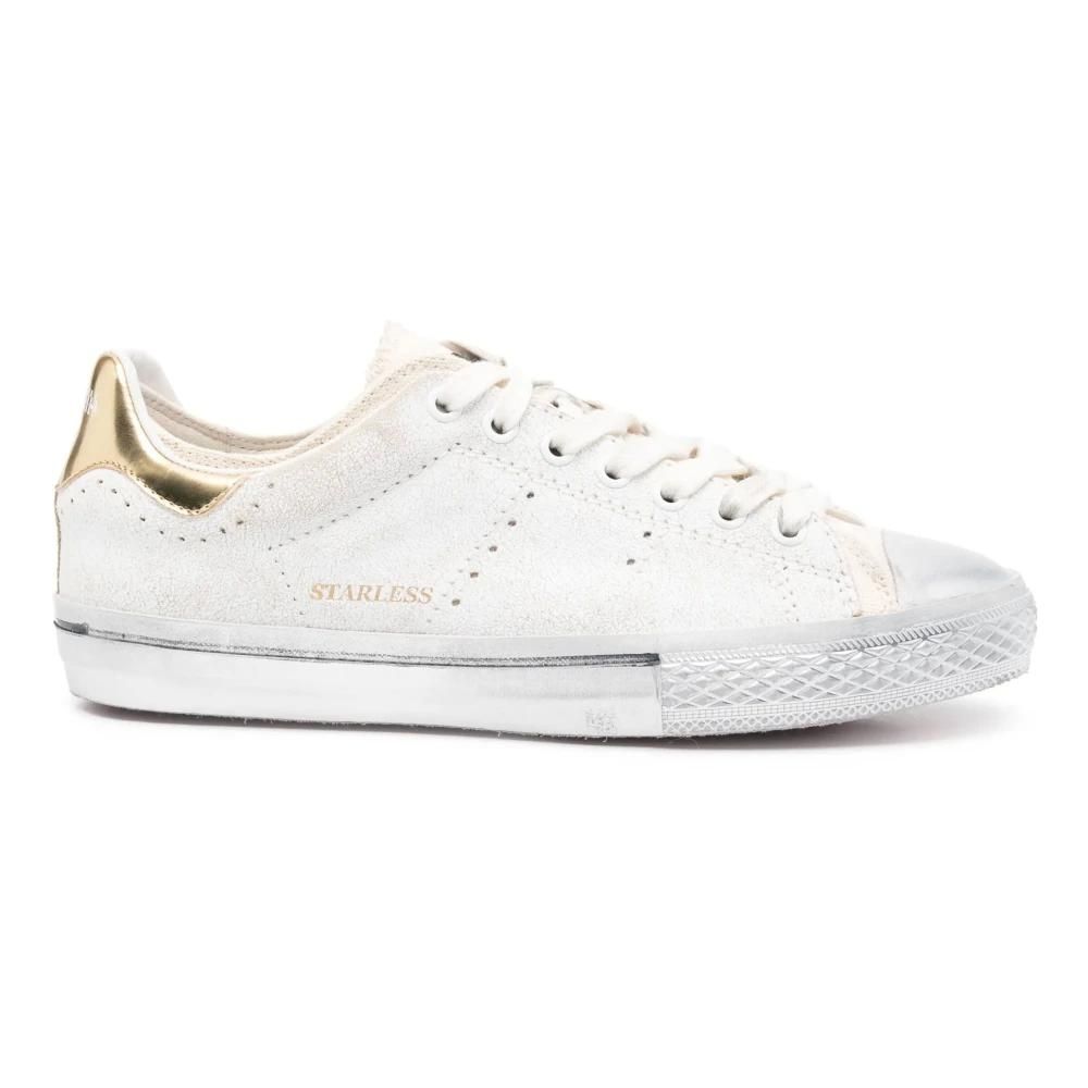 HIDNANDER STARLESS LOW (size∶37(23.5cm) Hidnander Sneakers, female, White, Size: 5 US Starless Low Leather