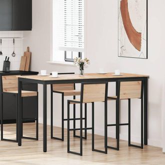 vidaXL vidaXL Tavolo da bar Naturale 180 x 90 x 105 cm Pino massello