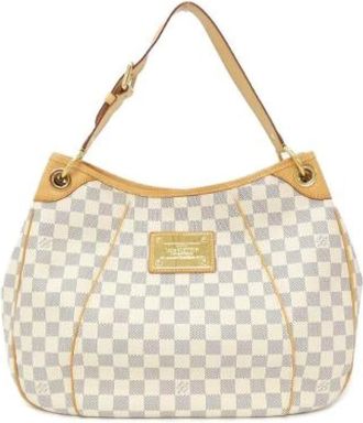 Louis Vuitton Pre-owned Borsa a Spalla Galliera Damier Azur - - Pre-owned - Donna - Beige - ONE SIZE