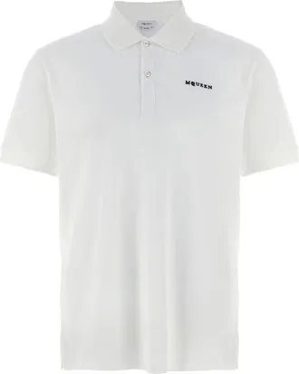 Alexander McQueen Hombre, Camisetas, Blanco, Talla: S