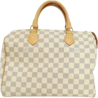 Louis Vuitton Pre-owned Handbags, female, White, Size: ONE SIZE Pre-owned Speedy 30 Boston Bag