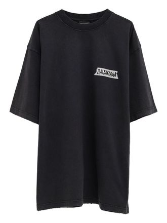 Balenciaga Camiseta Con Cinta Adhesiva