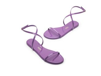Tkees MJ Patent Womens Shoes Bright Lavendar : 9 B - Medium, Leather