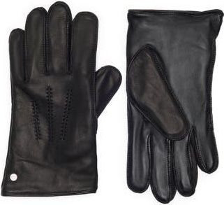 UGG Faux Fur Lined Wrangell Smart Glove in Black at Nordstrom Rack, Size X-Large