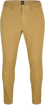 HUGO BOSS Mens Kaito3 D Trousers in Light Beige - Size 32 (Waist)