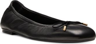 Stuart Weitzman Bow Flat in Black at Nordstrom Rack, Size 5.5