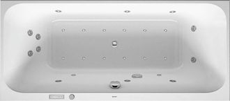 Duravit Duravit - Ba&ntilde;era De Hidromasaje Happy D.2, Versi&oacute;n Empotrada, 2
