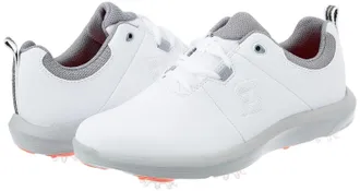 FootJoy Footjoy Ecomfort 98640 Sneakers Womens White Spikes Golf Shoes HAM646
