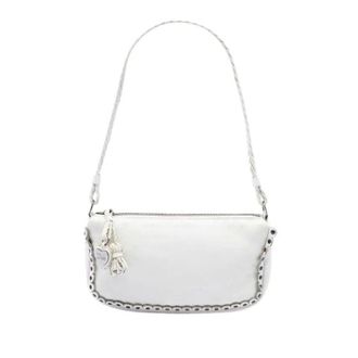 Dior Pre-owned Ethnic Shoulder Bag - Dames - Pre-owned - Wit - Maat: ONE Size Leer