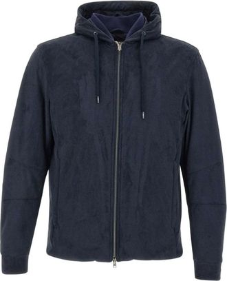 Herno Jassen, Heren, Blauw, XL, Blauwe Winterjassen