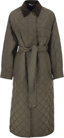 Max Mara Weekend Maxmara Coccole Water Repellent Taffeta Coat