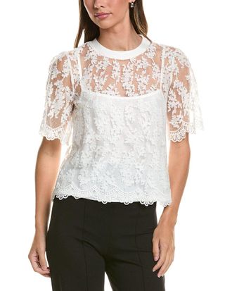 Gracia Lace Work Top