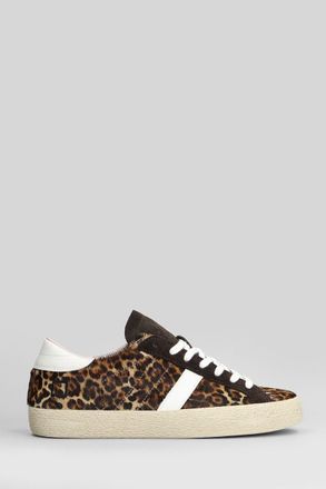 D.A.T.E. D. A.T. E. Hill Low Leopard Sneakers